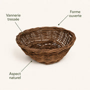 Basket-birdhouse large size — photo 4