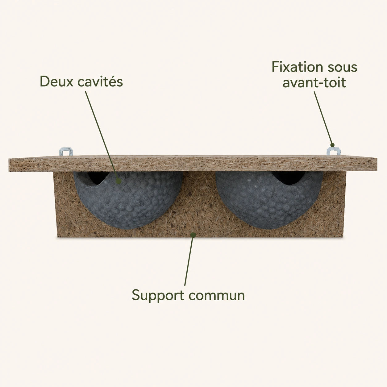 Nest artificial double — photo 4