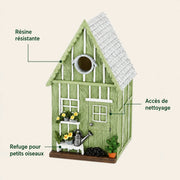 Birdhouse decorative green — photo 4