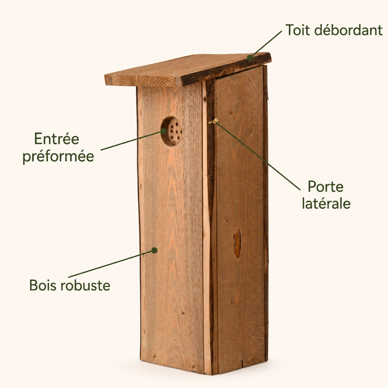 Birdhouse with cavity deep — photo 4