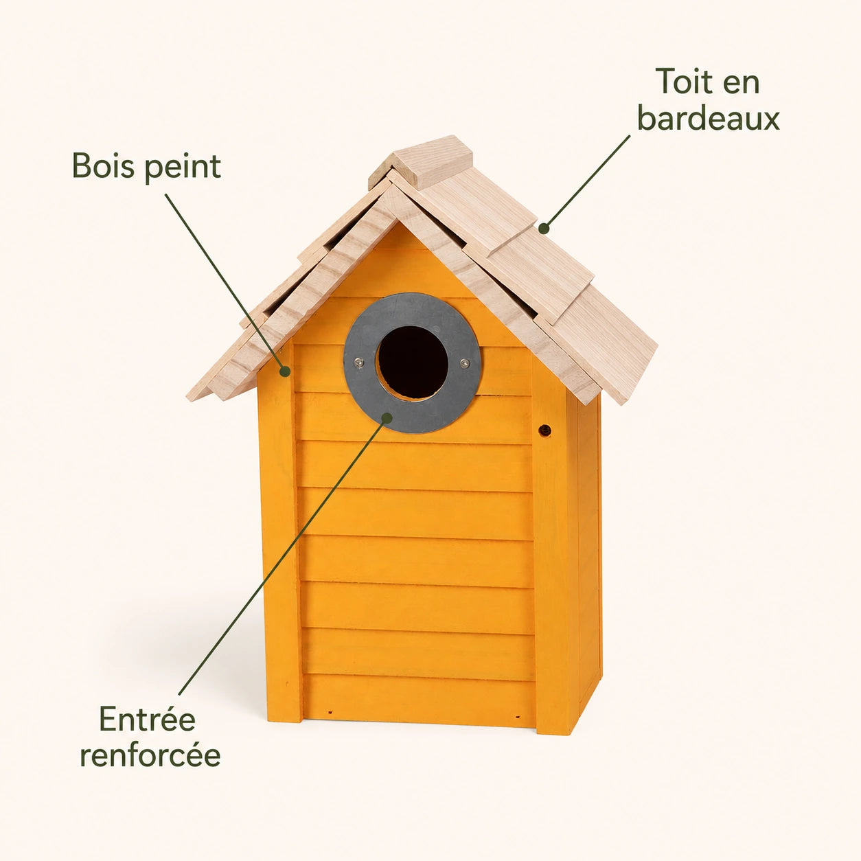 Birdhouse orange compact — photo 4