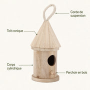 Birdhouse tower narrow — photo 3