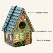 Birdhouse outdoor cosy 21 × 15 × 13 cm — photo 4