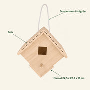Birdhouse square hanging — photo 4