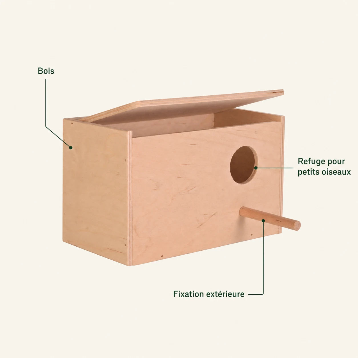 Birdhouse in wood premium — photo 4