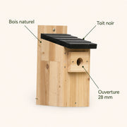 Birdhouse compact entrance 28 mm — photo 4
