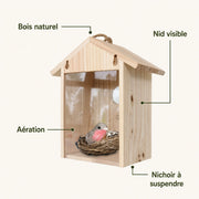 Birdhouse display wood — photo 3