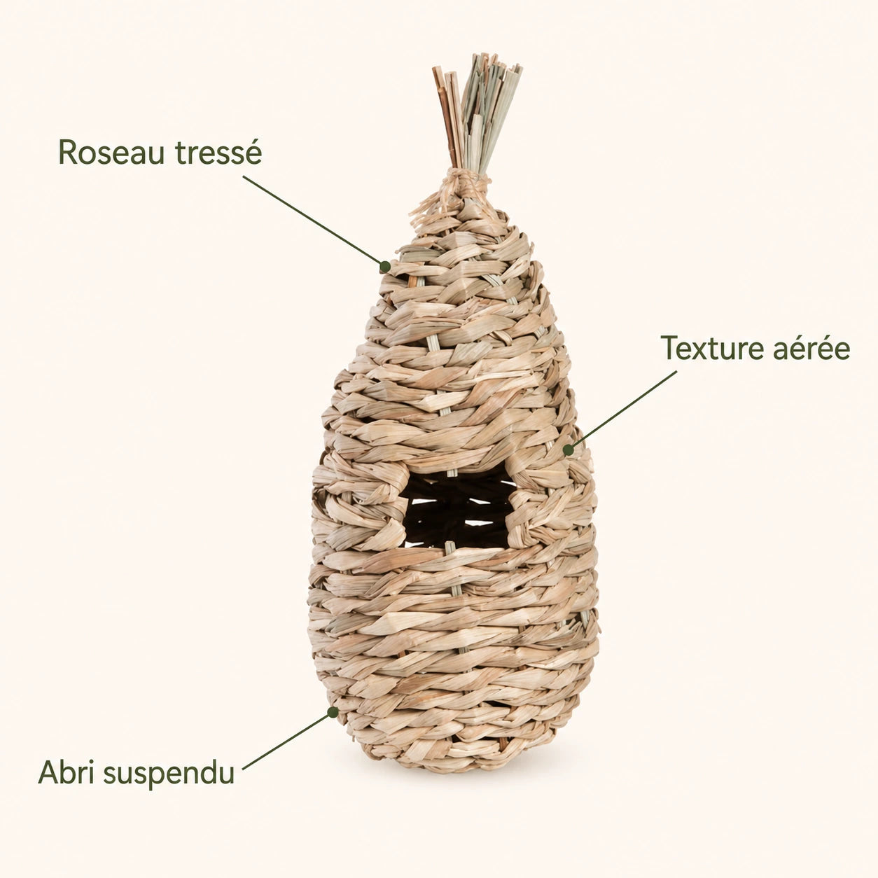 Birdhouse in reed — photo 4