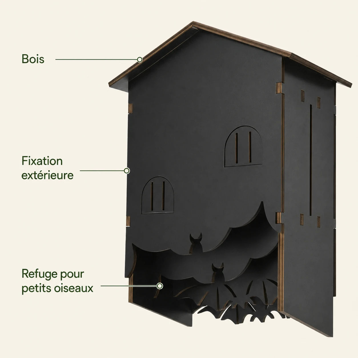 Bat box 3 chambers — photo 4