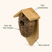 Birdhouse in seagrass — photo 4