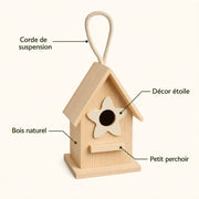 Birdhouse star wood — photo 3