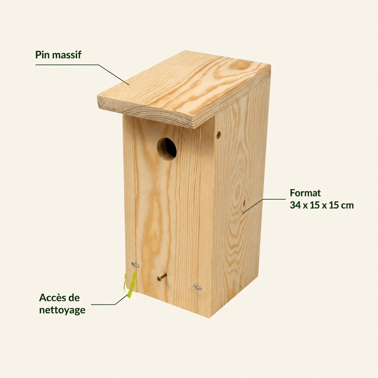 Birdhouse entrance 33 mm — photo 4