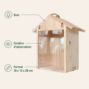 Birdhouse with window acrylic — photo 4