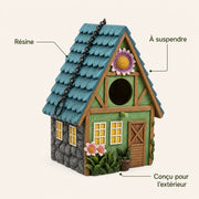 Birdhouse hanging green style chalet — photo 4