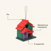 Birdhouse hanging in pine — photo 4