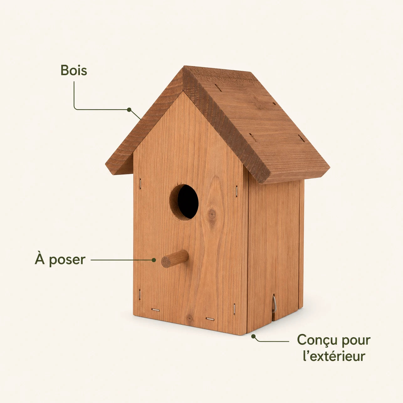 Birdhouse in Douglas-fir black — photo 4