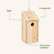 Birdhouse hanging in fir — photo 4