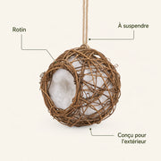 Birdhouse in rotin brown — photo 4