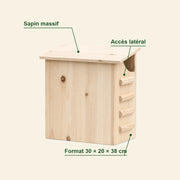 Bat box in fir solid — photo 4