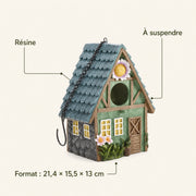 Birdhouse size 21,4 × 15,5 × 13 cm — photo 4