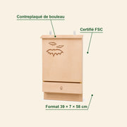 Large bat house in birch — photo 4