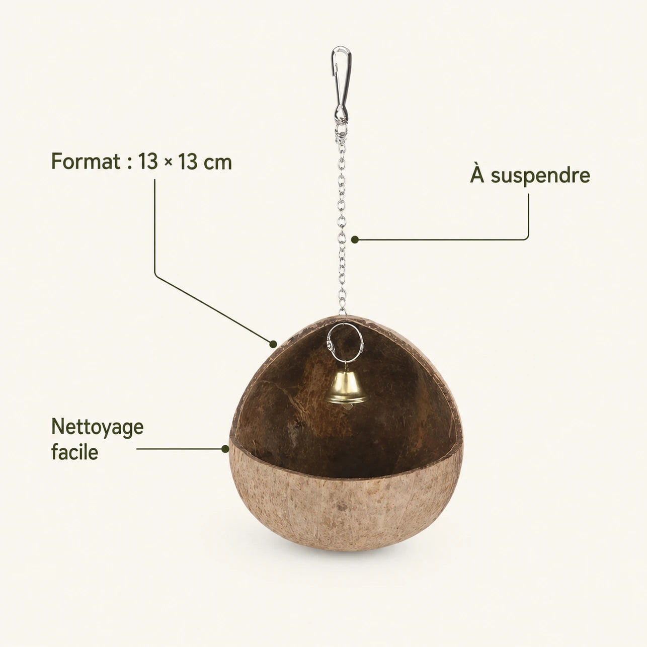 Birdhouse size 13 × 13 cm — photo 4