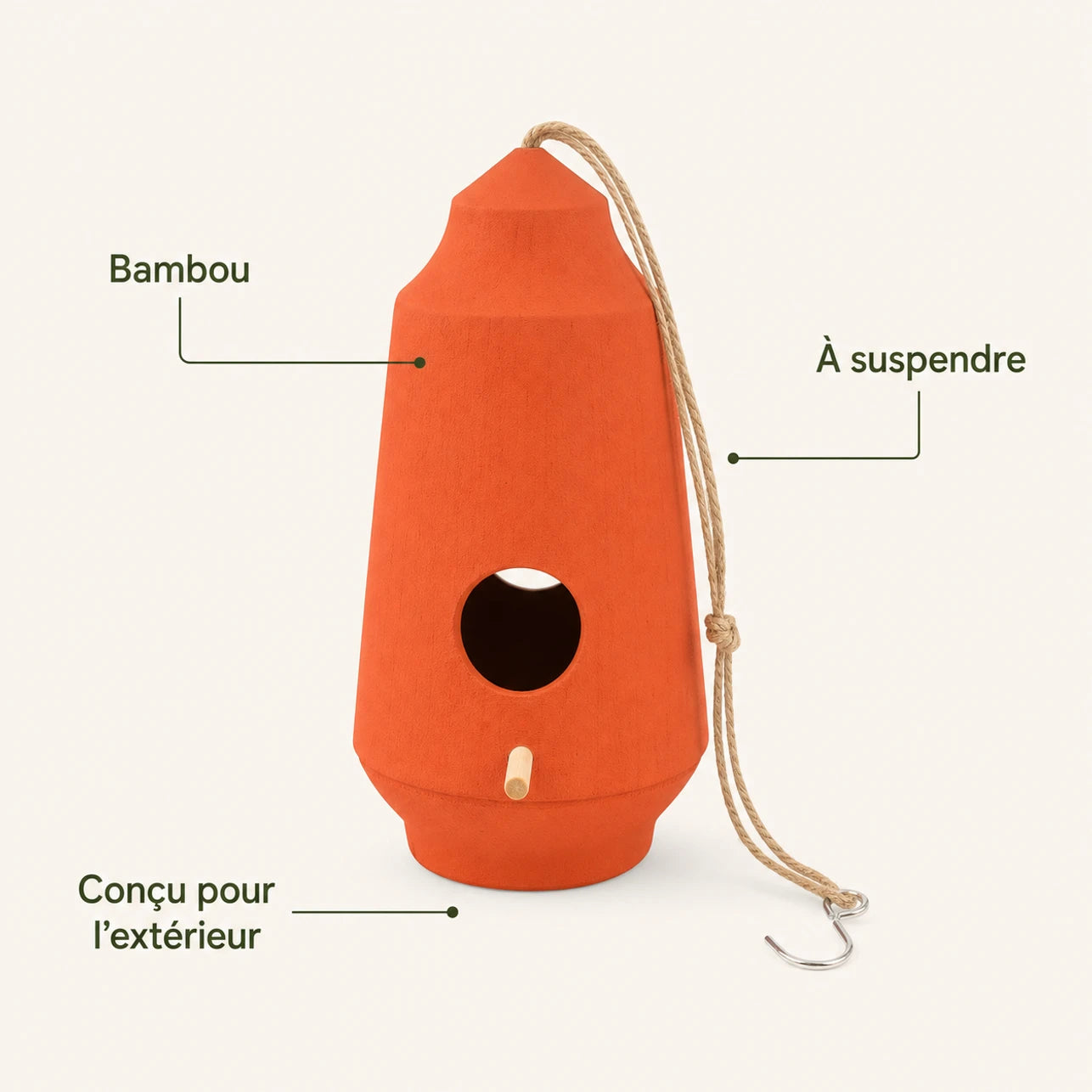 Birdhouse orange — photo 4