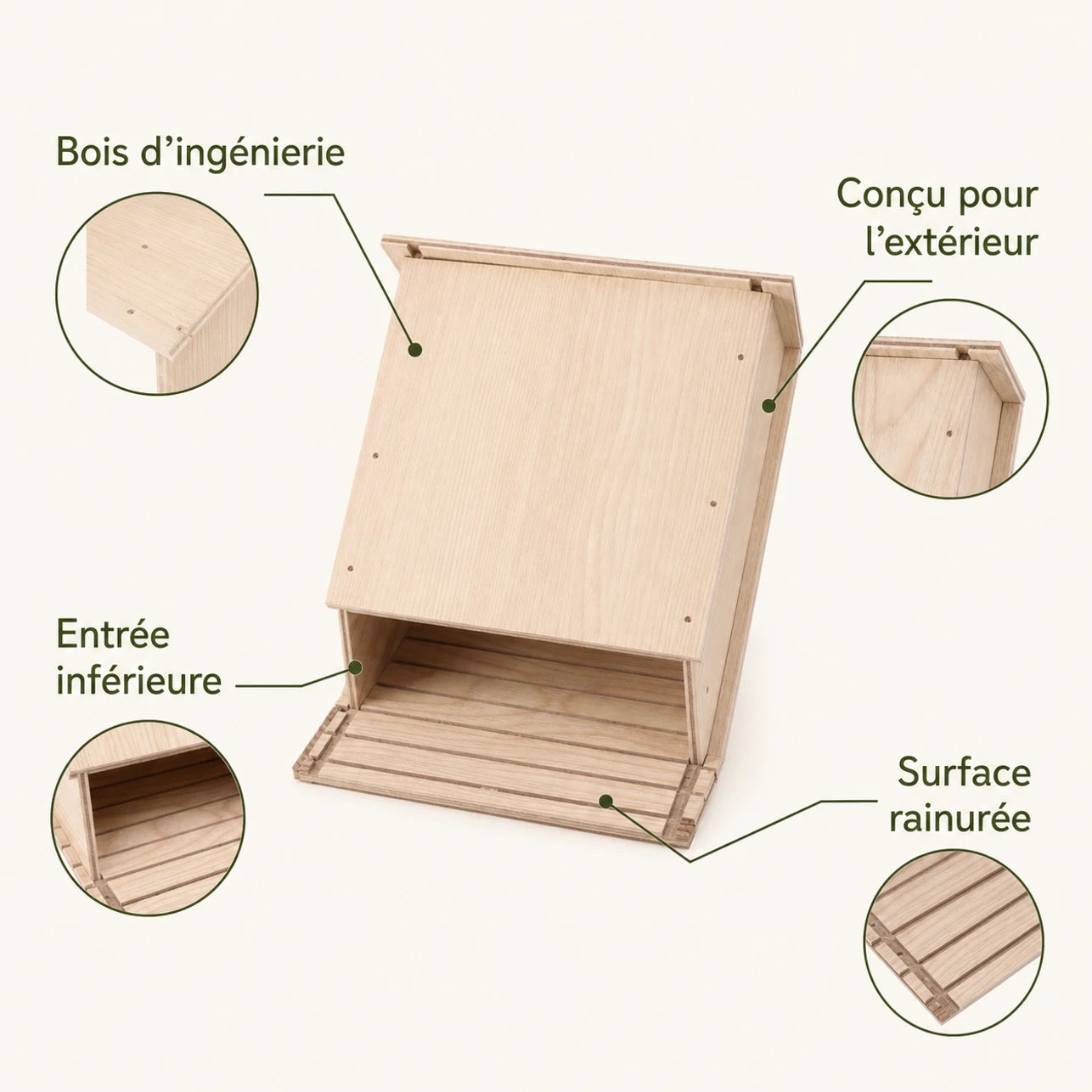 Birdhouse in wood — photo 4